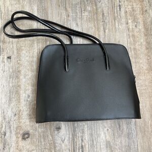 Cleo & Patek Shoulder Bag Paris Slim Fashion Genuine Leather Minimalist Black